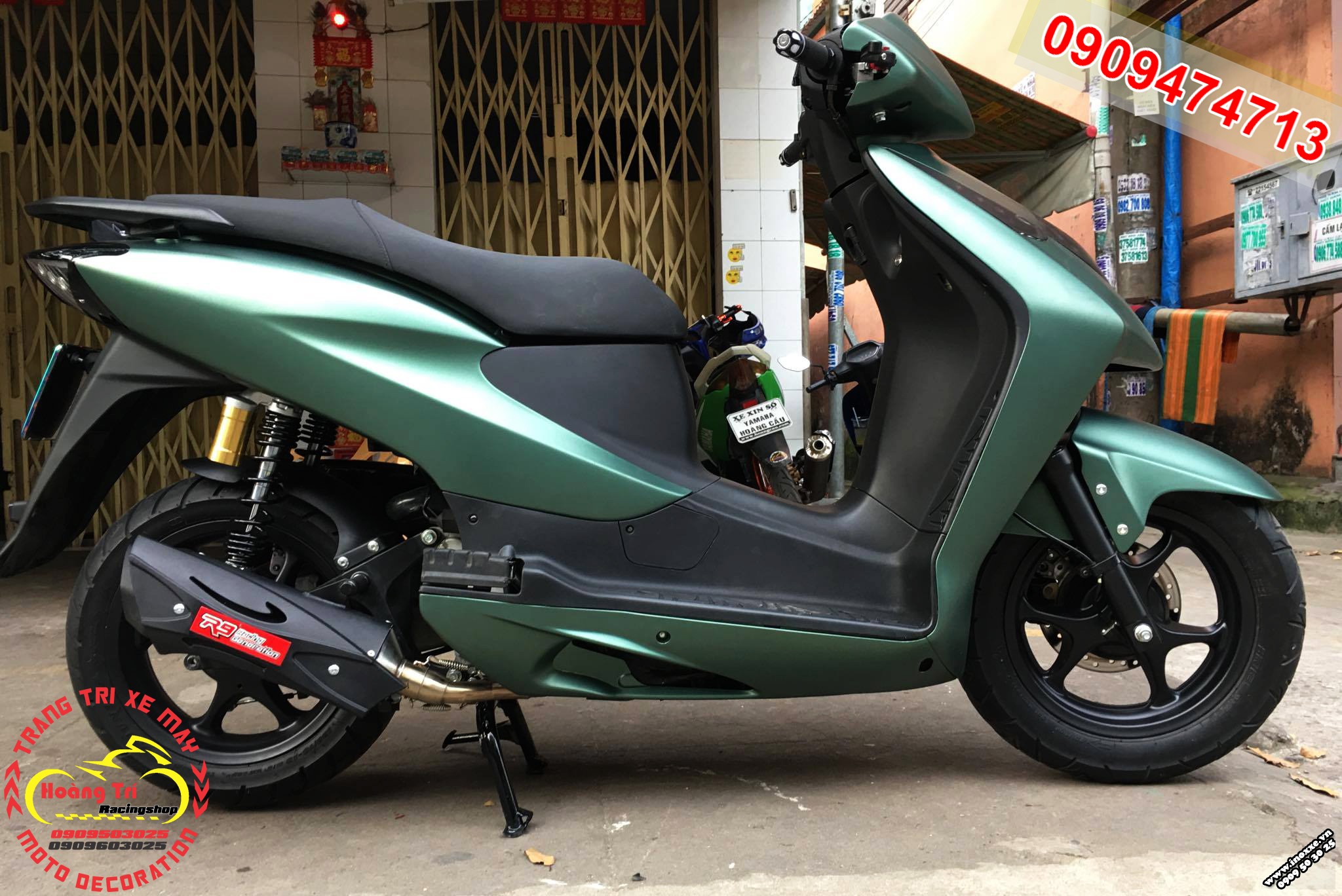 Pô R9 Misano độ xe Dylan